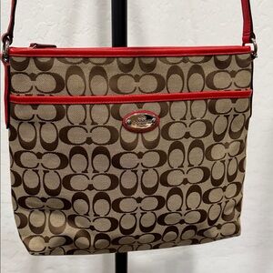 Coach Signature File Crossbody Bag (style number F36378